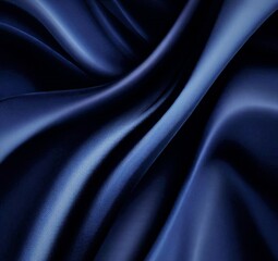 Fototapeta premium Blue satin background