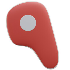 beef, grocery 3d icon illustration with transparent background