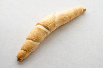 Salted Stick Bread on White Background — Stock photos
