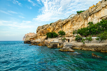 Urlaubsstimmung vor den Toren der Bucht von Cala Sant Vicenç und Port de Pollença auf der...