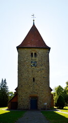 Historical Church in the Village Kirchwalsede, Lower Saxony
