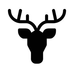 Moose ilustration animal vectro uicon ilustration