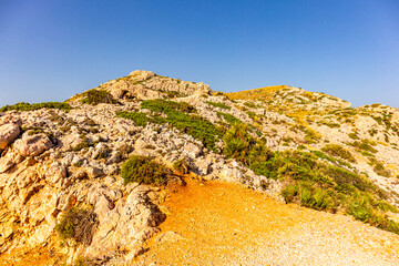 Urlaubsstimmung in der Bucht von Cala Sant Vicenç auf der wunderschönen Balearen Insel Mallorca -...