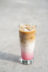 coffee with ice