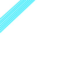 Cyan Diagonal Lines with Glow Effect. Can be used as a Border.