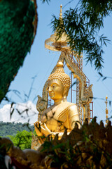 Phuttha Utthayan Makha Bucha Anusorn (Buddhism Memorial Park) is the most famous landmark in Nakorn Nayok, Thailand