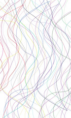 Colorful line pattern vertical background