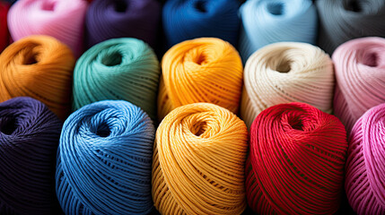 Yarn, thread, knitting, weaving, wool