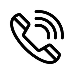 Telephone icon vector design illustration