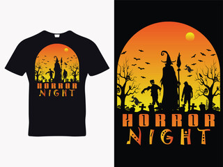 Halloween background horror poster design