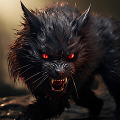 angry werewolf 