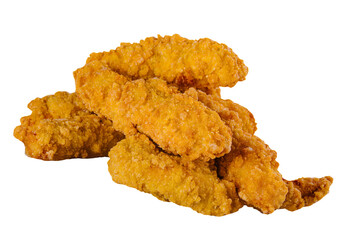 Nuggets isolated on a white background