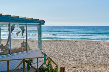 House on a beach in Tarifa Spain