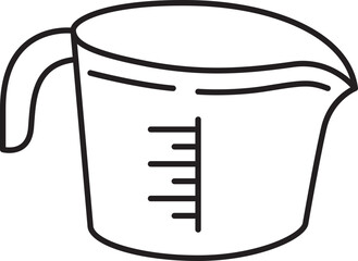 measuring cup cooking kitchen tools clipart
