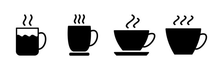 Cup coffee icon vector. coffee cup icon. mug