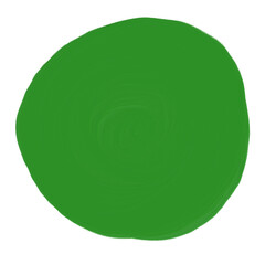 PNG abstract green circle