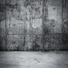 Grungy concrete wall and floor as background - 636597950