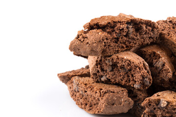 Cantucci with chocolate pieces