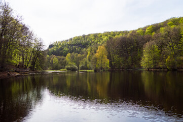 Lake in the Soderasen National Park