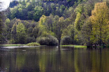Lake in the Soderasen National Park