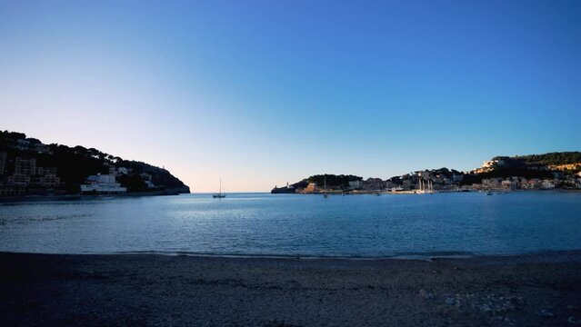 Timelapse of Coastline of the port de Soller