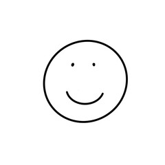 smile face doodle