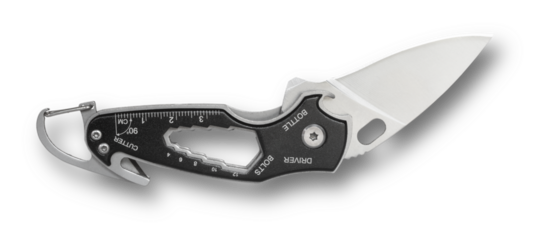 Multi tool with folding knife with shadow behind