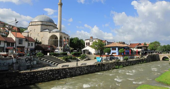 Panorama of Prizren, Kosovo, Serbia