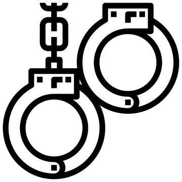 jail line icon,linear,outline,graphic,illustration