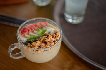 Healthy Breakfast Cuisine on Table