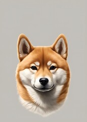 Shiba Inu portrait