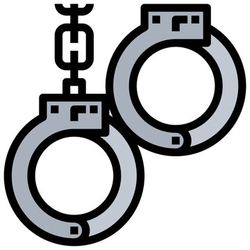 jail line icon,linear,outline,graphic,illustration