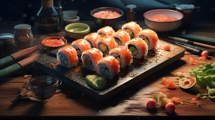 Artful Delicacy: Exquisite Sushi Creations