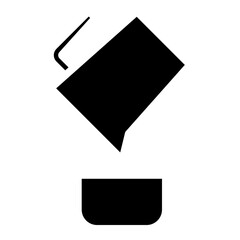 measuring cup glyph 