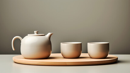 teapot and cup