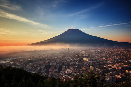 Vesuvio volcano (Naples)