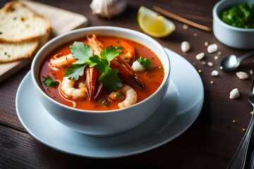 tomato soup with basil