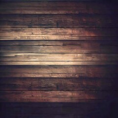 Vintage brown wood background texture with knots and nail holes. Old painted wood wall. Brown abstract background. Vintage wooden dark horizontal boards. Front view with copy space. with Generative Ai
