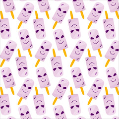 ice cream cake sweetness smiley halloween scary