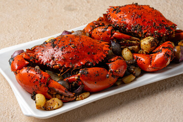 Black Pepper Crab (Indonesia : Kepiting Lada Hitam)