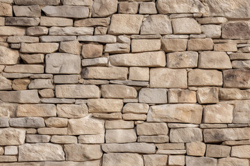 Fototapeta premium Stone texture of a wall.