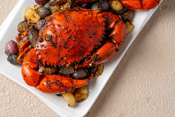 Black Pepper Crab (Indonesia : Kepiting Lada Hitam)