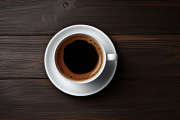 Obraz na płótnie Canvas black Coffee cup white background. 