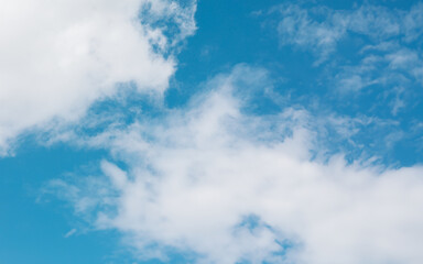 blue sky with clouds