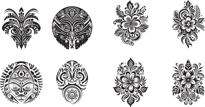 62,359 Tattoo Stencil Images, Stock Photos, 3D objects, & Vectors