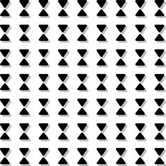 Hourglass icons with shadows