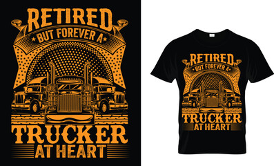 Truck t-shirt design