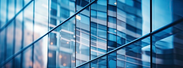 Architecture and construction rendering, Reflective business office building, Generative AI