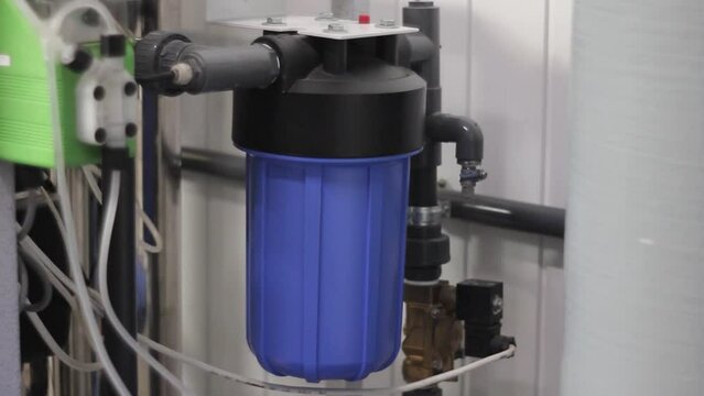 Working water purification mechanism, tubes and filters