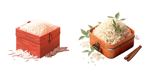 Container for rice